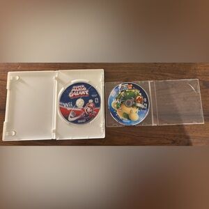 Nintendo Wii Super Mario Galaxy 1+2 Bundle